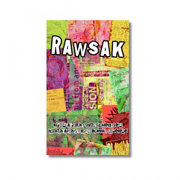 A front cover of a book titled Rawsak.