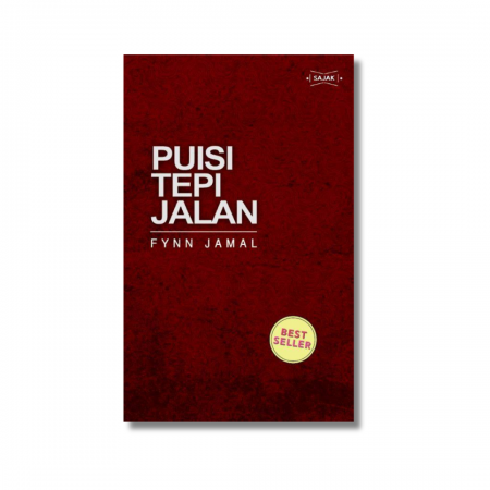 A front cover of a book titled Puisi Tepi Jalan.