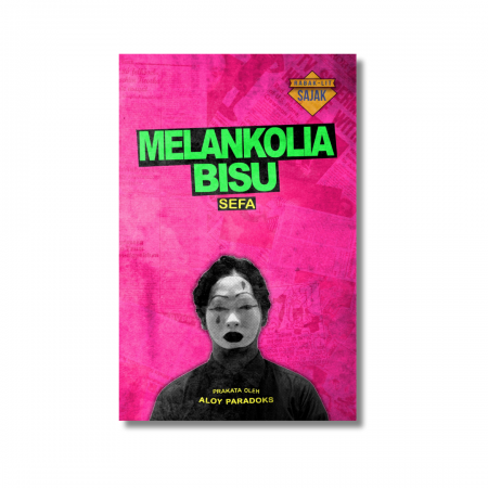 A front cover of a book titled Melankolia Bisu.