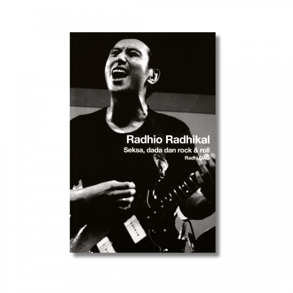 A front cover of a book titled Radhio Radhikal.