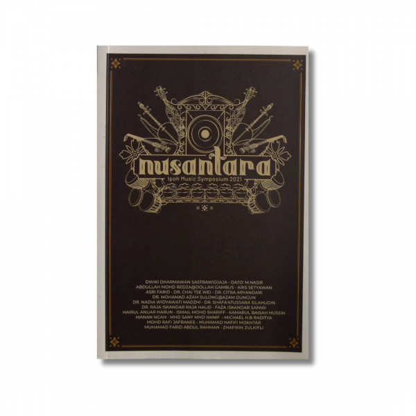 A front cover of a book titled Muzik Nusantara.