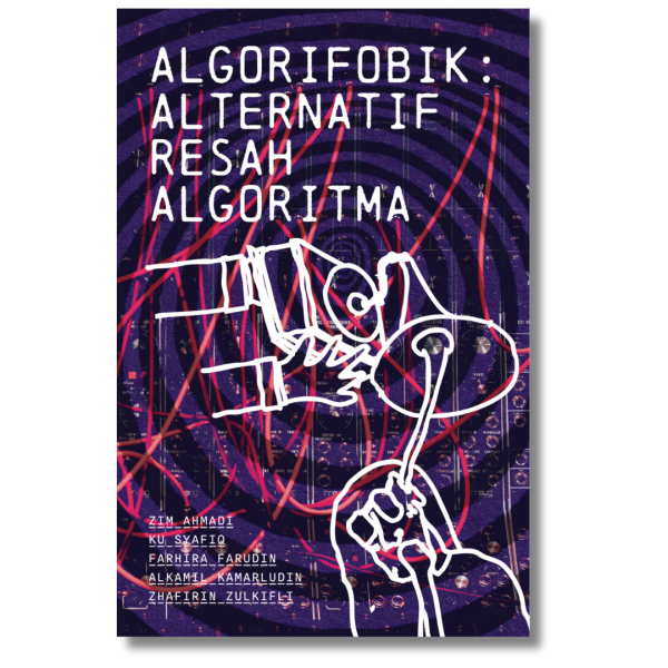 Front cover of Algorifobik book.